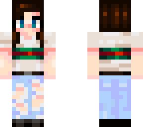 Guccigirl Minecraft Skins 